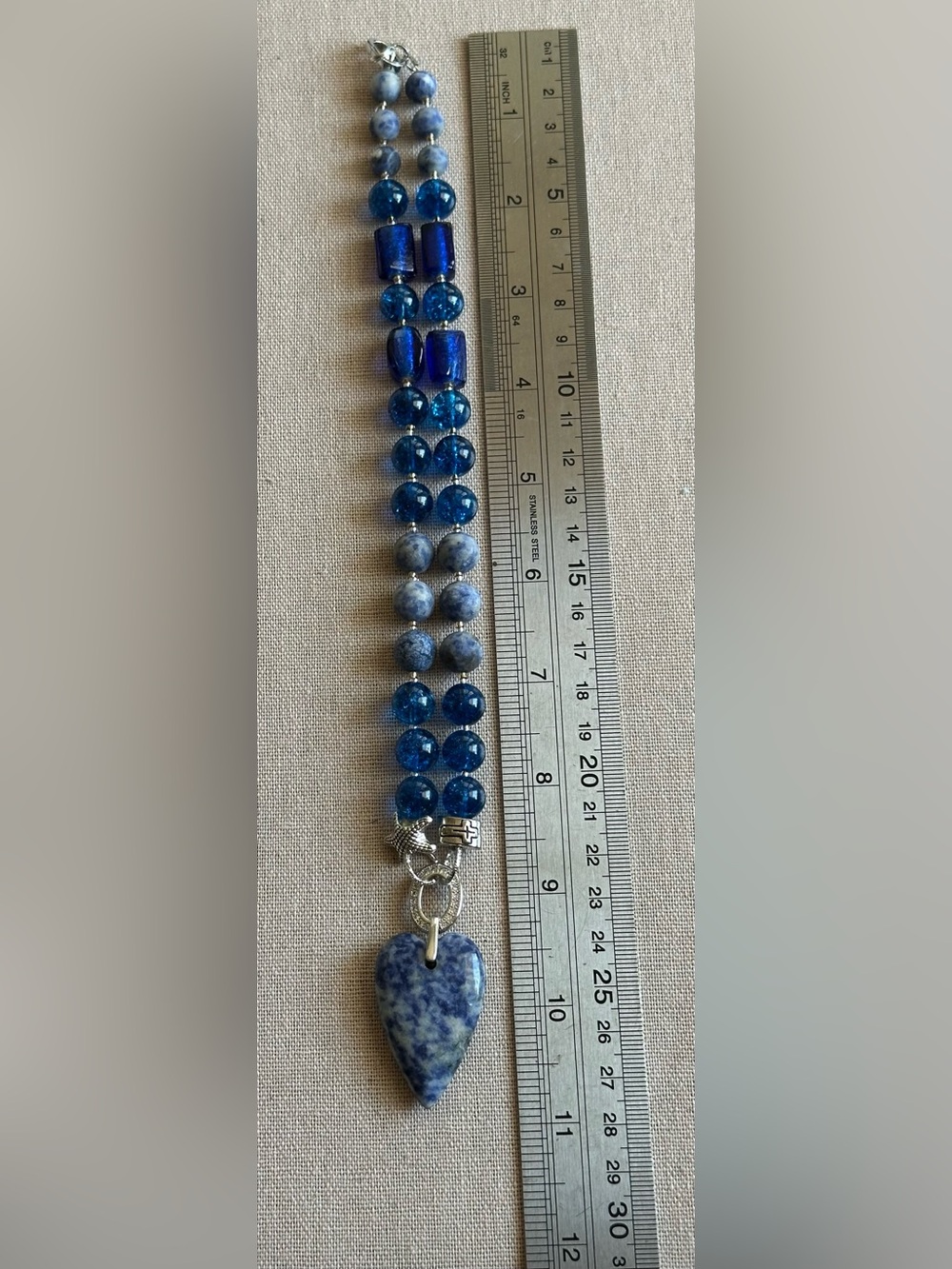 22 inch Mixed Bead Necklace NWOT - Picture 13 of 13